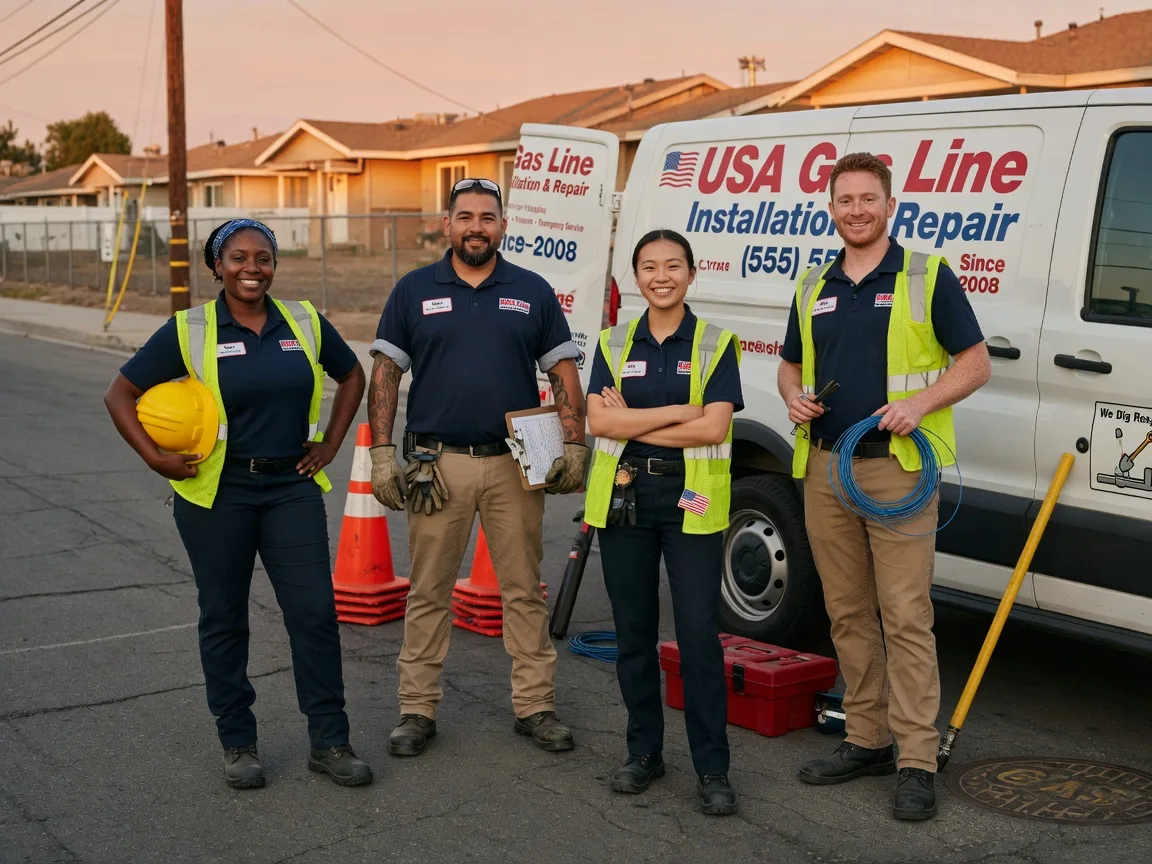 Gas Line Installation company in Benge, WA